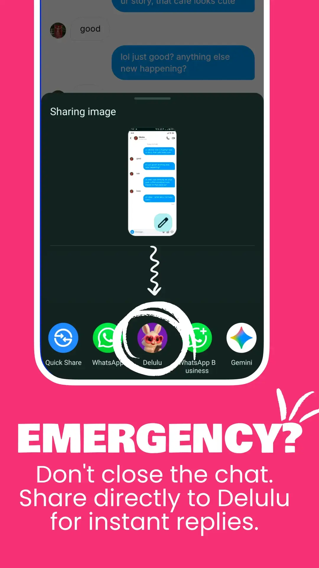Emergency Screen English